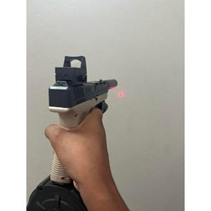 تفنگ اسباب بازی کلت تیر ژله ای سه خشاب شارژی مدل Glock 817 Gel Blaster_اسباب بازی