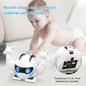 ربات اسباب بازی ملق زن موزیکال مدل غلتکی Rolling Robot_اسباب بازی