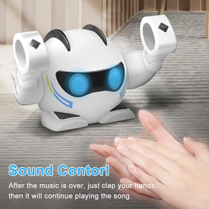 ربات اسباب بازی ملق زن موزیکال مدل غلتکی Rolling Robot_اسباب بازی