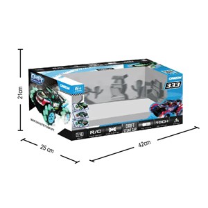 ماشین کنترلی شارژی چرخشی 360 درجه با سرعت بالا مقیاس 1:16 مدل remote control car high speed-اسباب بازی
