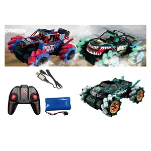 ماشین کنترلی شارژی چرخشی 360 درجه سبز مقیاس 1:16 مدل New simulation model toy 2.4G four-wheel drive off-road high speed car rc-اسباب بازی