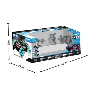 ماشین کنترلی شارژی چرخشی 360 درجه سبز مقیاس 1:16 مدل New simulation model toy 2.4G four-wheel drive off-road high speed car rc-اسباب بازی