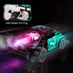 ماشین کنترلی شارژی فلزی دودزا مدل High Speed Spray Racing Car_اسباب بازی