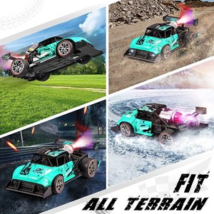ماشین کنترلی شارژی فلزی دودزا مدل High Speed Spray Racing Car_اسباب بازی