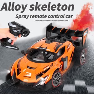 ماشین کنترلی شارژی فلزی دودزا نارنجی مدل speed Racing Drift Stunt Car_اسباب بازی
