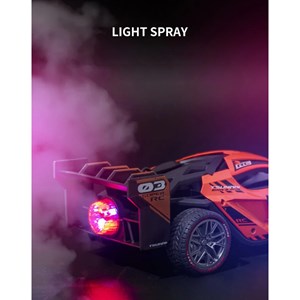 ماشین کنترلی شارژی فلزی دودزا نارنجی مدل speed Racing Drift Stunt Car_اسباب بازی