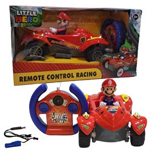 ماشین کنترلی شارژی سوپر ماریو مدل Remote Control Racing Car Mario_اسباب بازی