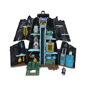 اکشن فیگور غار مخفی 2 در 1 بتمن مدل Spin Master - DC Comics - Bat Tech Batcave, Giant Transforming Playset with Exclusive Batman Figure and Accessories_اسباب بازی