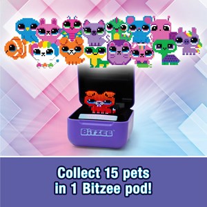 حیوون خانگی دیجیتالی بیتزی مدل Spin Master - Bitzee - Interactive Toy Digital Pet and Case with 15 Animals_اسباب بازی