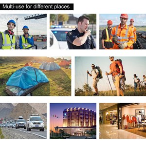 بیسیم واکی تاکی باوفنگ شارژی اورجینال با چراغ قوه بسته دو عددی مدل BAOFENG BF-888S_اسباب بازی