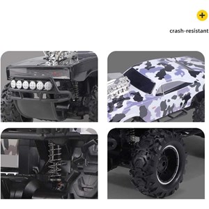 ماشین کنترلی شارژی جک رویال مقیاس 1:10 مدل Remote Controlled Terrain Car 2.4G 4x4-اسباب بازی