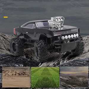 ماشین کنترلی شارژی جک رویال مقیاس 1:10 مدل Remote Controlled Terrain Car 2.4G 4x4-اسباب بازی