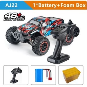 ماشین کنترلی شارژی aj22 با 46 کیلومتر سرعت مدل AJ22 1:12 RC Car 2.4G Full-Scale 4WD Off-Road High Speed Vehicle Monster Truck Remote Control_اسباب بازی