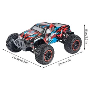 ماشین کنترلی شارژی aj22 با 46 کیلومتر سرعت مدل AJ22 1:12 RC Car 2.4G Full-Scale 4WD Off-Road High Speed Vehicle Monster Truck Remote Control_اسباب بازی