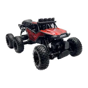 ماشین کنترلی شارژی شش چرخ مقیاس 1:16 مدل Six-wheel Off-Road 2.4GHz Rock Crawler-اسباب بازی