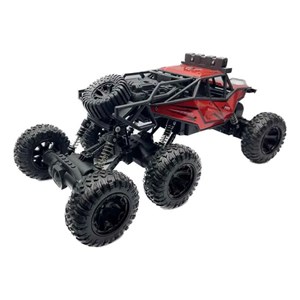 ماشین کنترلی شارژی شش چرخ مقیاس 1:16 مدل Six-wheel Off-Road 2.4GHz Rock Crawler-اسباب بازی