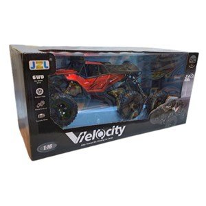 ماشین کنترلی شارژی شش چرخ مقیاس 1:16 مدل Six-wheel Off-Road 2.4GHz Rock Crawler-اسباب بازی