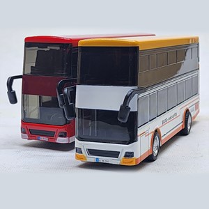 اسباب بازی ماشین فلزی اتوبوس دو طبقه چراغدار و موزیکال مدل Double-Decker Bus Model_Metal_اسباب بازی