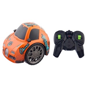 ماشین کنترلی دو چرخ نارنجی مدل Controlled Racing Car - Orange_اسباب بازی
