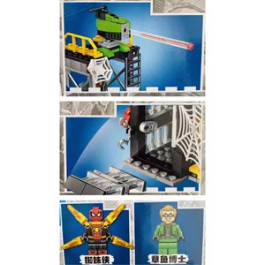 لگو مارول خانه مرد عنکبوتی 468 قطعه مدل MG1128 Superspider_اسباب بازی