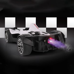 ماشین کنترلی مسابقه دودزا سفید مقیاس 1:12 مدل RC Die-Cast Spray Racing Car MZ2034_اسباب بازی