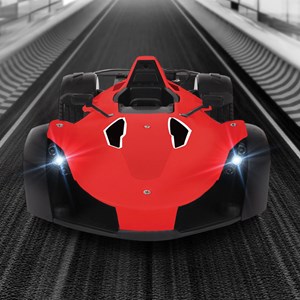 ماشین کنترلی مسابقه دودزا قرمز مقیاس 1:12 مدل RC Die-Cast Spray Racing Car MZ2034_اسباب بازی