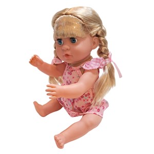 عروسک دخترانه جدید بیبی توبی 15 کاره مدل baby toby cute baby 15 fumctions_اسباب بازی