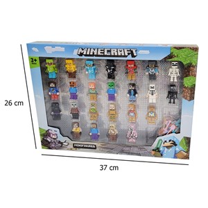 اکشن فیگور لگو مدل ماینکرافت مجموعه 24 عددی MINECRAFT_اسباب بازی