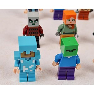 اکشن فیگور لگو مدل ماینکرافت مجموعه 12 عددی MINECRAFT_اسباب بازی