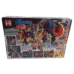 لگو مارول کاپیتان آمریکا و ثور 343 قطعه مدل MG818D Captain America and Thor lego marvel_اسباب بازی