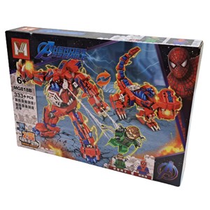 لگو مارول مرد عنکبوتی و دکتر اختاپوس 333 قطعه مدل MG818B Spider Man and Doctor Octopus lego marvel_اسباب بازی