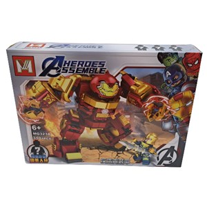 لگو مارول ربات آیرون من 310 قطعه مدل MG323A Iron Man lego marvel_اسباب بازی