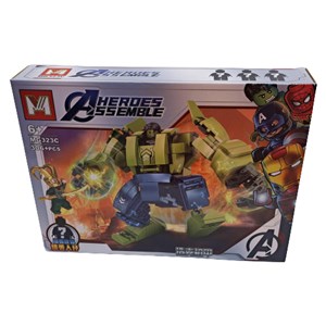 لگو مارول ربات هالک سوپر قهرمانان 306 قطعه مدل MG323C hulk lego marvel superheroes_اسباب بازی