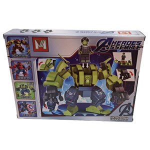 لگو مارول ربات هالک سوپر قهرمانان 306 قطعه مدل MG323C hulk lego marvel superheroes_اسباب بازی
