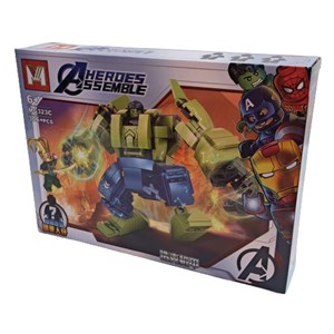 لگو مارول ربات هالک سوپر قهرمانان 306 قطعه مدل MG323C hulk lego marvel superheroes_اسباب بازی
