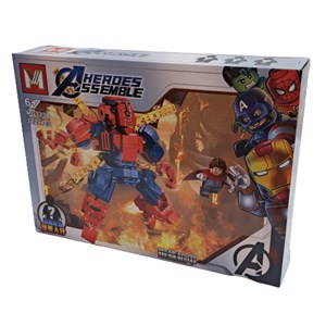 لگو مارول ربات مرد عنکبوتی 322 قطعه مدل MG323B Spider Man lego marvel_اسباب بازی