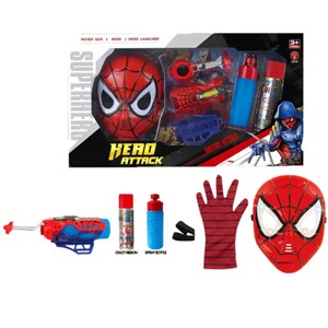 ست ماسک، دستکش و تار پرتاب کن اسپایدرمن _مرد عنکبوتی_اسباب بازی