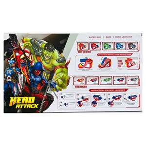 ست ماسک، دستکش و تار پرتاب کن ونوم_مرد عنکبوتی سیاه_اسباب بازی