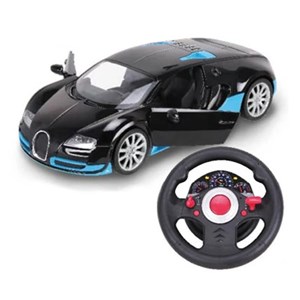 ماشین کنترلی بوگاتی فرمانی مقیاس 1:12 مدل Four-way simulation Bugatti remote control car_اسباب بازی