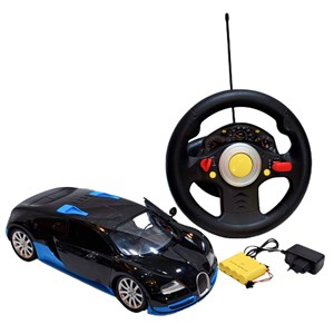 ماشین کنترلی بوگاتی فرمانی مقیاس 1:12 مدل Four-way simulation Bugatti remote control car_اسباب بازی