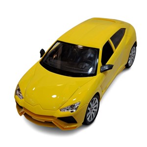 ماشین کنترلی فرمانی زرد مقیاس 1:12 remote control car_اسباب بازی
