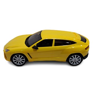 ماشین کنترلی فرمانی زرد مقیاس 1:12 remote control car_اسباب بازی