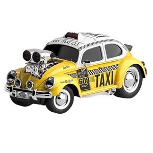 ماشین کنترلی موزیکال طرح تاکسی زرد مدل Radio-controlled taxi toy car_اسباب بازی