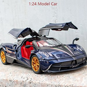 اسباب بازی ماشین فلزی پاگانی هوایرا آبی مقیاس 1:24 Pagani Huayra_اسباب بازی