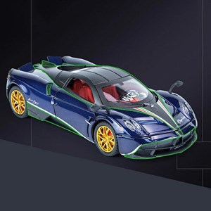 اسباب بازی ماشین فلزی پاگانی هوایرا آبی مقیاس 1:24 Pagani Huayra_اسباب بازی