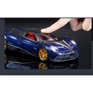 اسباب بازی ماشین فلزی پاگانی هوایرا آبی مقیاس 1:24 Pagani Huayra_اسباب بازی