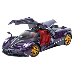 اسباب بازی ماشین فلزی پاگانی هوایرا بنفش مقیاس 1:24 Pagani Huayra_اسباب بازی