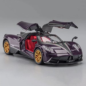 اسباب بازی ماشین فلزی پاگانی هوایرا بنفش مقیاس 1:24 Pagani Huayra_اسباب بازی