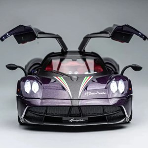اسباب بازی ماشین فلزی پاگانی هوایرا بنفش مقیاس 1:24 Pagani Huayra_اسباب بازی