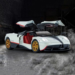اسباب بازی ماشین فلزی پاگانی هوایرا سفید مقیاس 1:24 Pagani Huayra_اسباب بازی